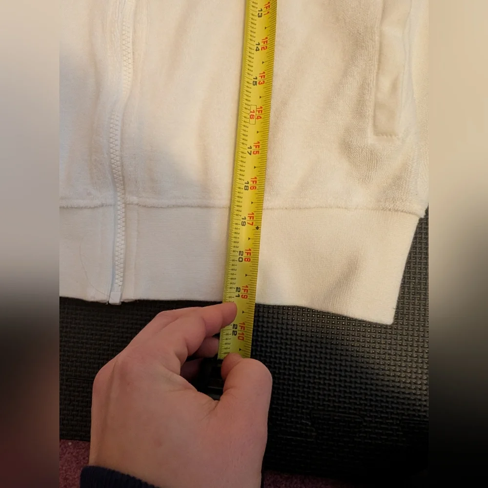 Burberry Plaid Terry Cloth Full Zip Hoodie - Picture 5 of 5